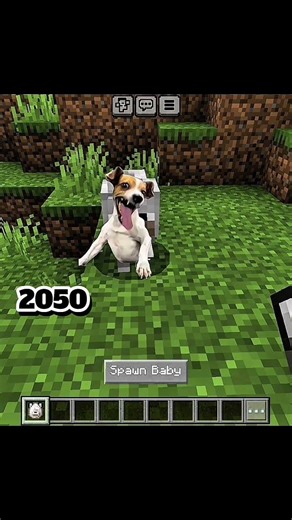 Minecraft vs Realistic | 2026 vs 2050