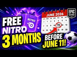 Get 3 Months of FREE Discord Nitro (2026) – Before June 11 ⚽