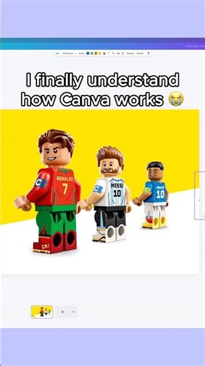 bro is a Canva expert 😳 #canva #presentation #student