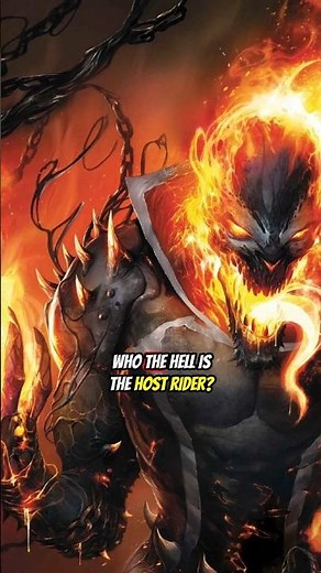 Venom Symbiote Bonds with the Ghost Rider🤩| #ghostrider #venom #marvel #comics #comicbook #mcu
