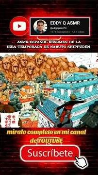 NARUTO SHIPPUDEN SEASON 1 SUMMARY IN ASMR #asmr #relax #summary #short