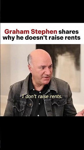 Graham Stephen on why he never raise rents | #motivation #elonmusk #billionaire #successmotivation