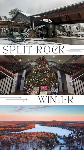 1.7K views | So beautiful and so cool! ❄️☃️ Winter season at Split Rock, you need to discover how amazing it is! | Split Rock Resort | Facebook