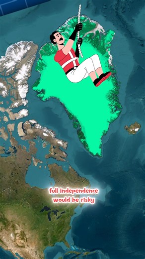 Greenland is the largest island on Earth—yet it isn’t an independent country. Why? This short video explains Greenland’s connection to Denmark, its self-rule, economic dependence, and why independence hasn’t happened yet. Perfect for viewers interested in geography, geopolitics, and world facts. #Greenland #Geopolitics #WorldFacts | Geographic Enigma