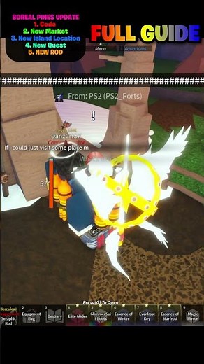 FULL GUIDE Boreal Pines FISCH #fisch #roblox
