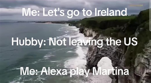 He is such a homebody! I've been trying to go to Ireland since my first NP degree....now i have a second NP degree, my Doctorate and attending law school and still no Ireland 😭 #dreamtrip #homebody #dreamdestination #ireland #unitedstates @(Chris) GatorBarfields_2.0 @Martina McBride