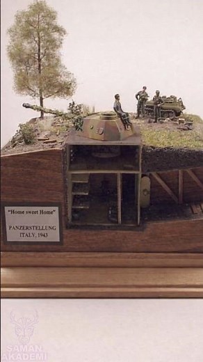 German Tanks Used as Bunkers #history #warthunder #shelter