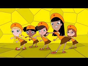 The Fireside Girls Doing The Waggle Dance Scene