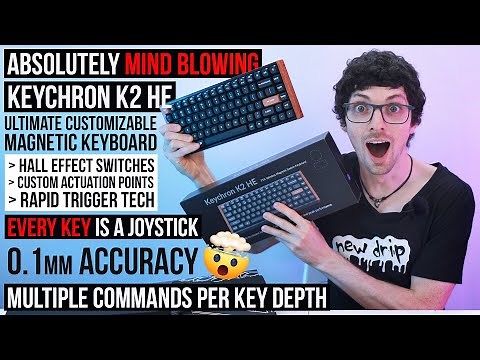 2024's Best Gaming Keyboard! - Keychron K2 HE Keyboard Review & Test (Incredible Magnetic Switches)