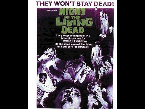 NIGHT OF THE LIVING DEAD (Full Movie) (1968) (Remastered) (HD 1080p) | Duane Jones, Judith O'Dea