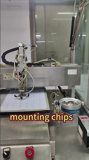 The core of a card -inlay. Our machines are busy winding the antenna and mounting chips #rfid card