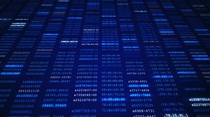 Binary Code and Data Encryption on Network Technology | Premium Stock Video Footage