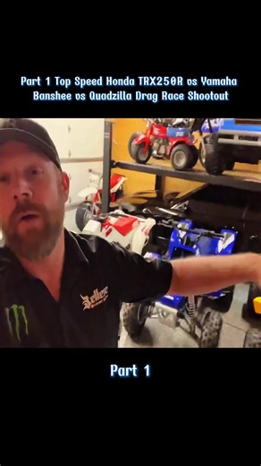 ATV Speed Showdown: TRX250R vs Banshee vs Quadzilla