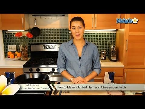 How to Make a Grilled Ham and Cheese Sandwich