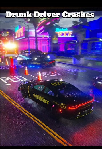 Drunk Driver Crashes: LSPDFR On Scene Response