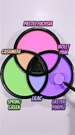 🐇Easter Purple + 🌳Spring Green + 🩷Pastel Fuchsia - True Easter Color Palette