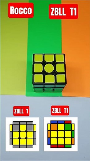ZBLL T1.Advanced Method.Solving a 3x3 Rubik's Cube.