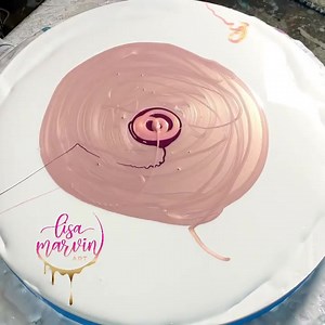 The bloom from my last YouTube video! I did a swipe as well that I wasn’t crazy about, but it seems like it might have been more popular than this one! https://youtu.be/cNJ6ry_nGog | Lisa Marvin Art