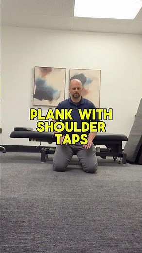 Daily Exercise: Plank with shoulder taps