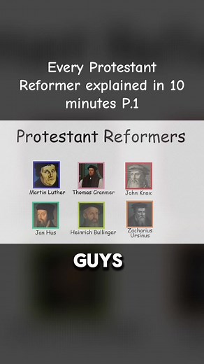 Every Protestant Reformer Explained in 10 Minutes