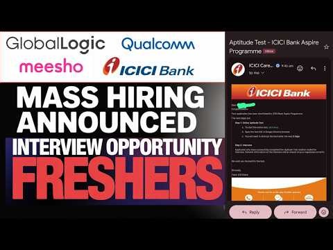 GlobalLogic Off Campus Recruitment Drive Announced | Qualcomm, ICICI Bank, Meesho, irdeto, SHL Jobs