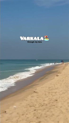 This place in Kerala feels unreal 🌊🌴🌺🐠🏖️ Varkala Cliff Kerala 🌊 | Hidden Gem of India