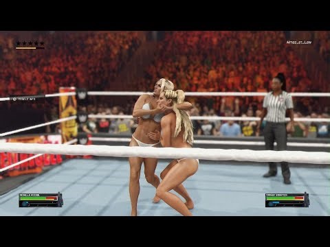 WWE 2K25 | Michelle McCool Vs Tiffany Stratton | Most beautiful WWE superstars