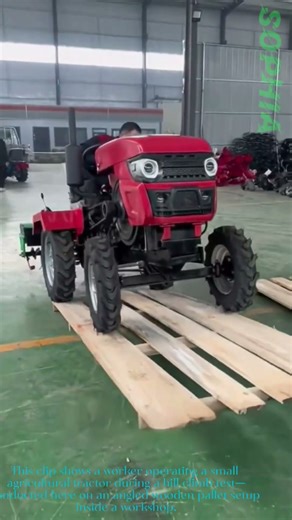Small Tractor Hill Climb Test: Testing Agility in a Workshop