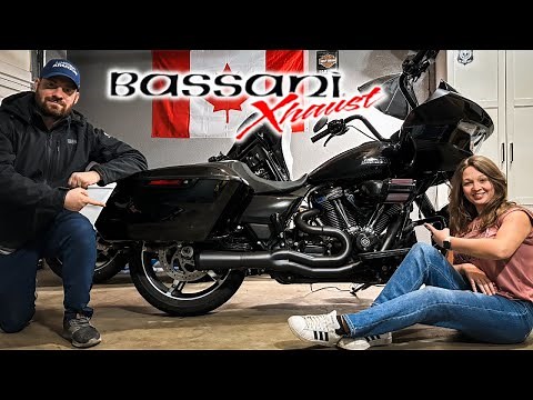 Installing Bassani 2-into-1 Exhaust System & Heavy Breather Extreme Air Cleaner on 2024 Road Glide