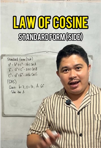 Law of Cosines Grade 10: Simple Formula & Examples