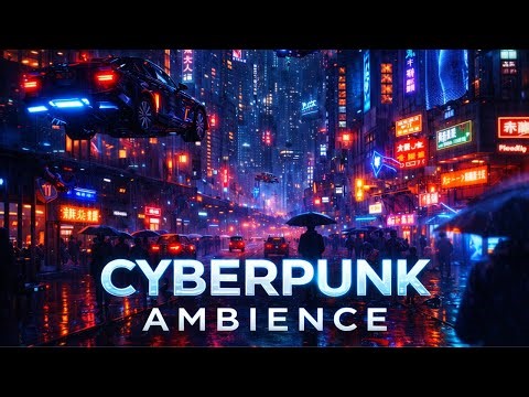 Cyberpunk City at Night | Futuristic Ambient Music (30 Min Loop)