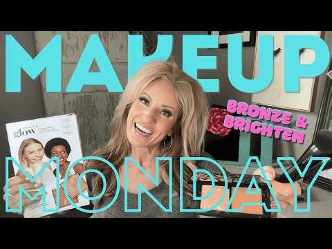 It’s Makeup Monday time 🕰💄 + Medium & Deep Glow Bronzer Demo for Fresh March Radiance.