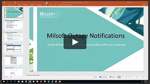 Outage Management Tutorials - Milsoft Outage Notifications (Webinar)