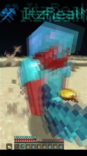 Sharpness went CRAZY… #minecraft