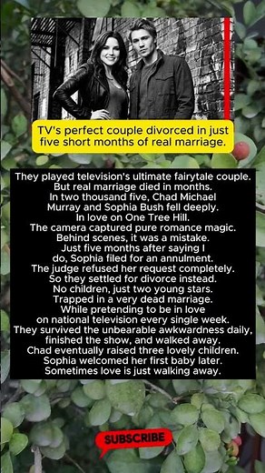 TV's Perfect Couple Divorced in Just 5 Months 💔 #shorts