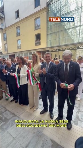 The Merchant Marine Academy inaugurates its new headquarters in Darsena ⚓