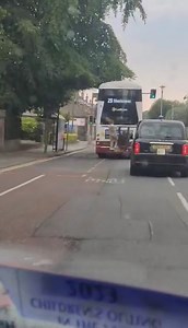 173K views · 1K reactions | Teenagers cling onto a moving Edinburgh bus in a 'ridiculous' stunt A taxi driver recorded the moment the pair climbed on the back of a Lothian Bus and hung on as it drove away | Edinburgh Evening News | Facebook