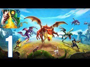 Hungry Dragon - Gameplay Walkthrough Part 1 - Tutorial (ios,Android)