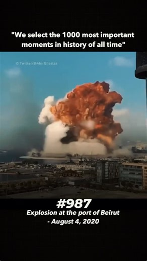 History / Reels on Instagram: "August 4, 2020, will forever be remembered as one of the most devastating days for Lebanon and the entire Middle East. An explosion of incredible force occurred in the port of Beirut, the capital of Lebanon, with a magnitude comparable to a 3.3 earthquake. In a matter of seconds, the city was transformed into a disaster zone. The shockwave tore through buildings, destroyed residential areas, shattered windows for dozens of kilometers, and left a devastating afterma