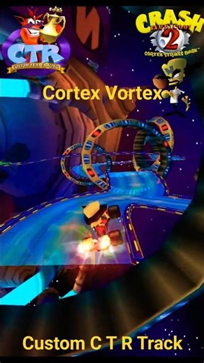 Cortex Vortex: Crash Team Racing Custom Track #CrashBandicoot #CrashBandicoot2 #CrashTeamRacing