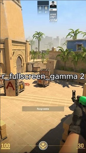The BEST Gamma Setting for CS2 😳 #cs2 #csgo