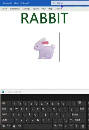 rabbit #shorts #words #word# #wordforbeginners #exceltricks #viral #viralvideo#flowers