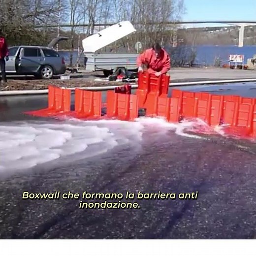 Boxwall AntiFlood Antinondazione antiallagamento #protezionecivile #boxwall #inondazione