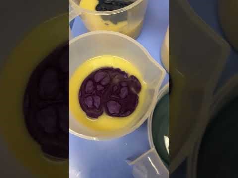 This Kaleidoscope Soap Went Wrong… Until it didn’t 😫 #coldprocesssoap #soapseries 