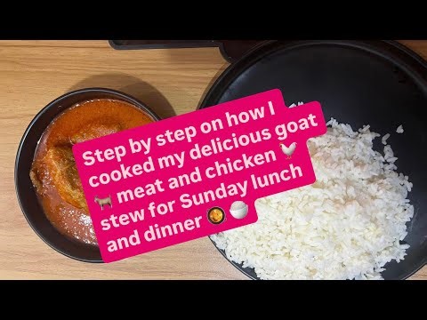 Today’s Episode: Cooking My Signature Sunday Goat Meat & Chicken Stew 🍲🔥 | Nigerian Deliciousness!