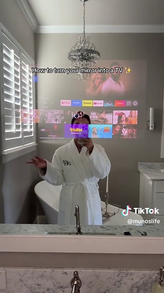 How to Turn Your Mirror into a TV Easily