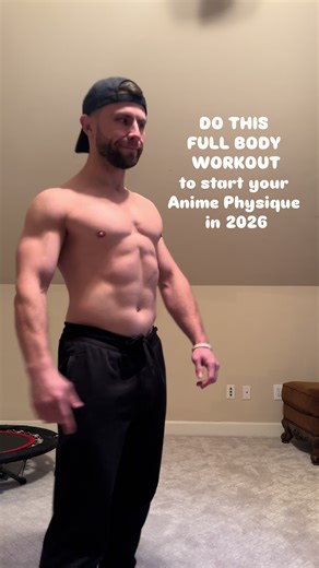 Full-Body Workout for Anime Physique at Home