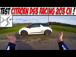 #CarVlog 35 : Test CITROEN DS3 RACING 203 CH / JE SUIS ÉTONNÉ ! 😱