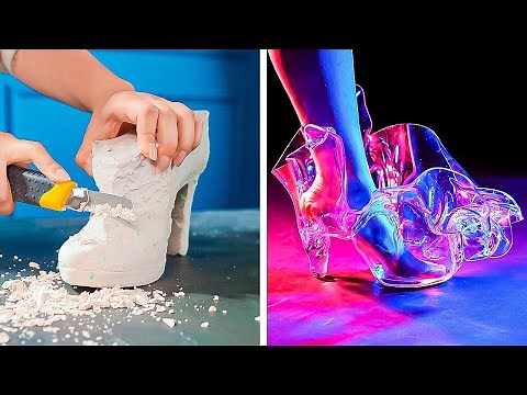 DIY FANCY SHOES || How to Upgrade Your Shoes
