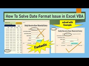 How To Solve Date Format Issue in Excel VBA